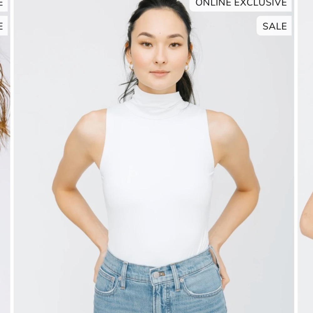 Smash + Tess mock neck bodysuit